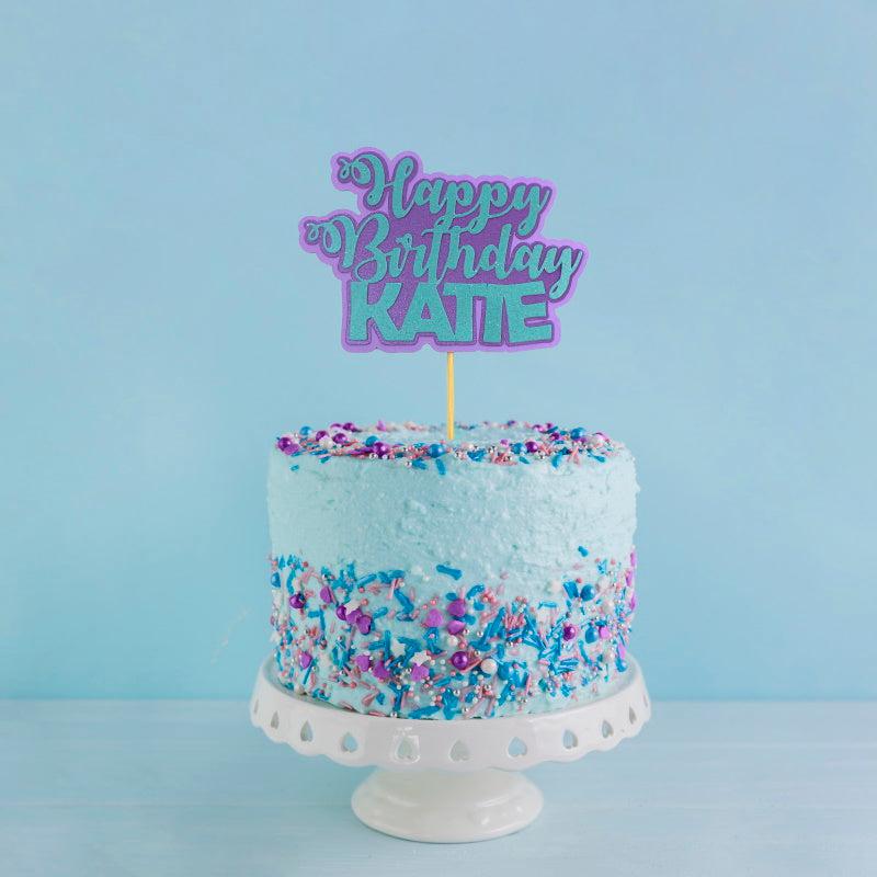 Happy Birthday Acrylic Cake Topper for Birthday Cake Decoration Limited  Edition | eBay