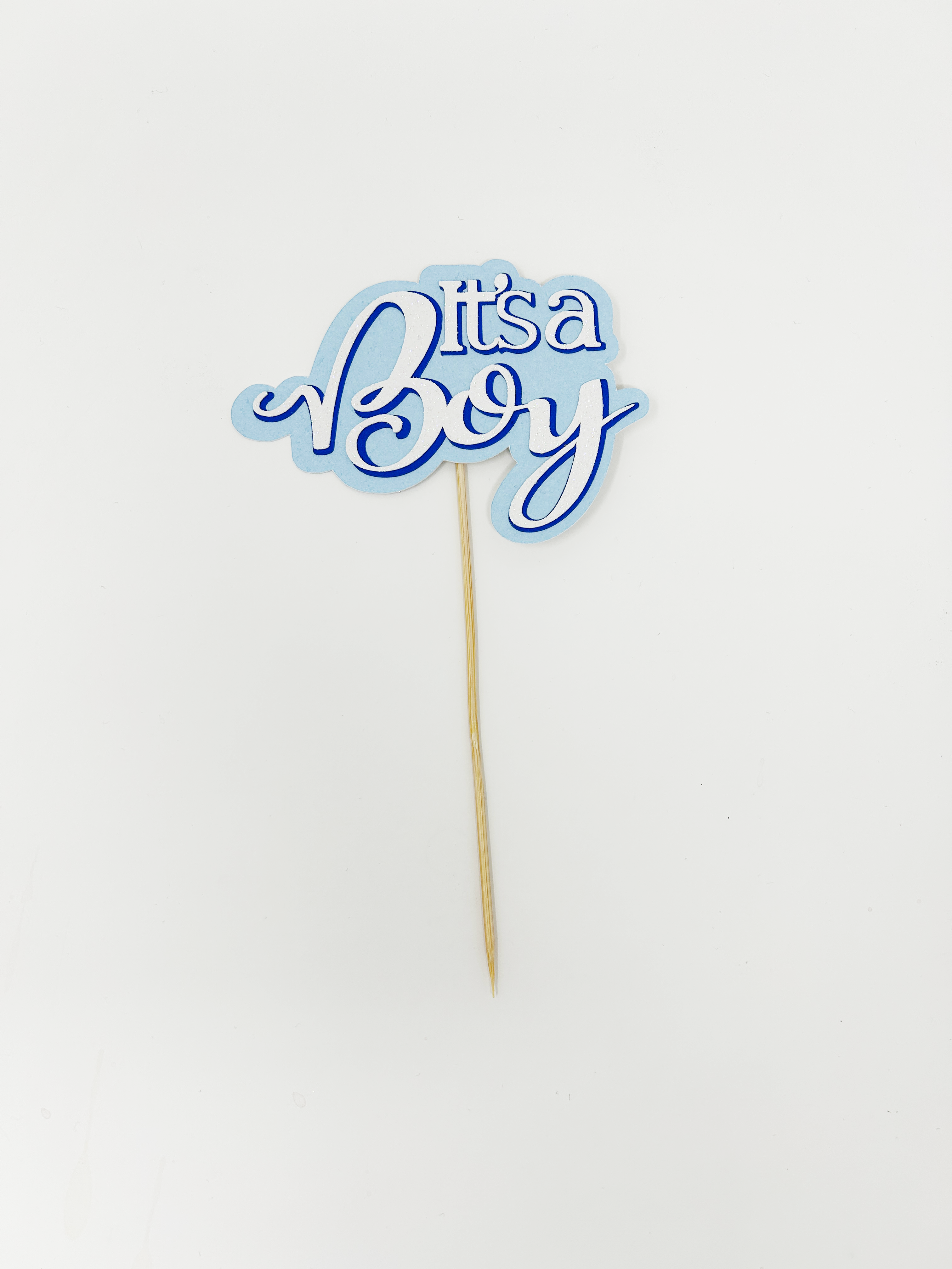 It's a Boy baby shower cake decoration