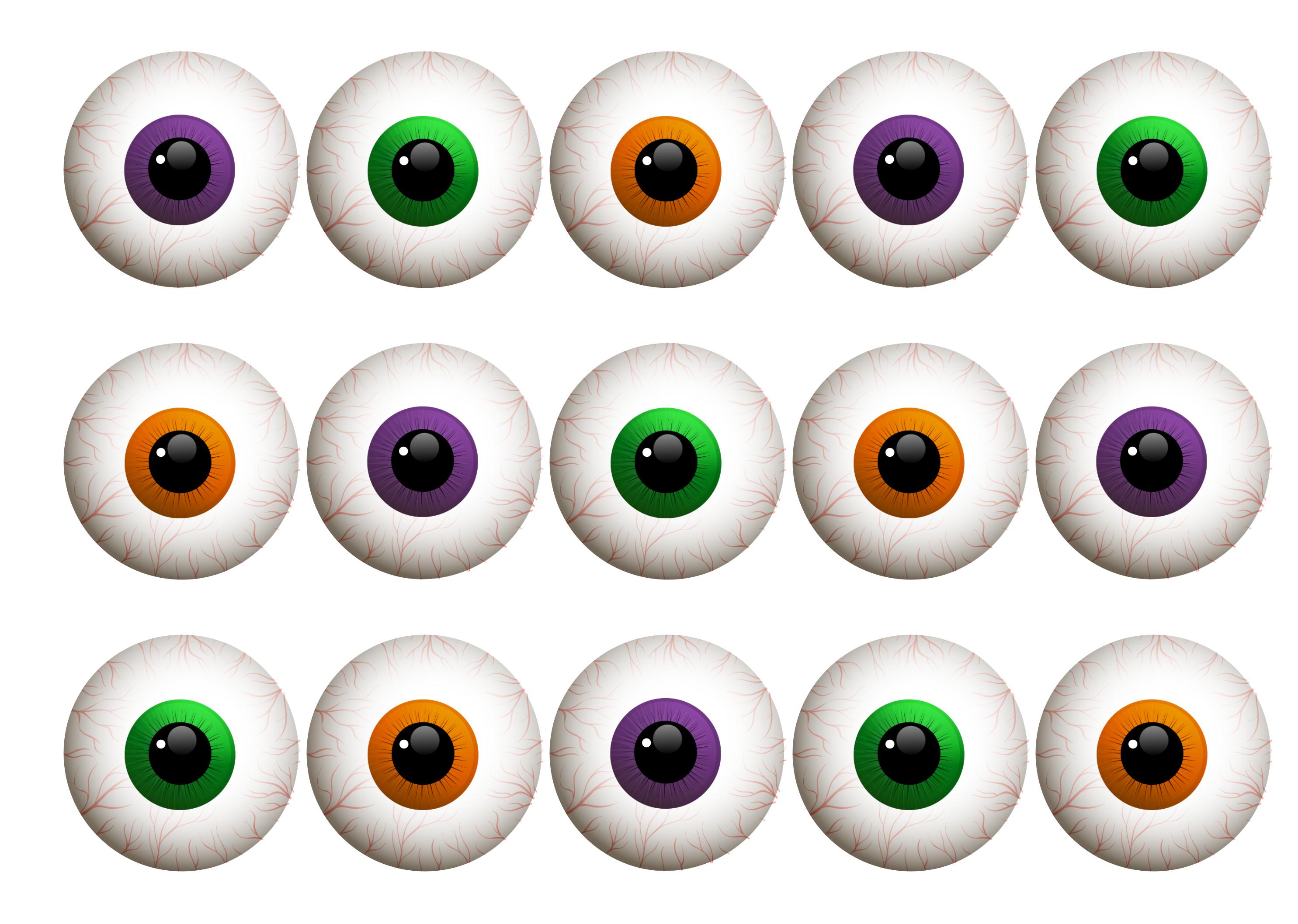 Monster Eyes Printables